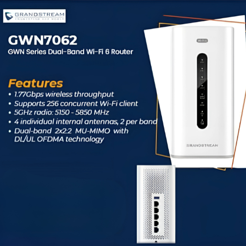 GWN7062 Wi-Fi 6 Router